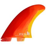 Fcs Ailerons Surf II Mark Richard Twin+1 Sunswet Swirl Présentation