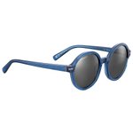 Serengeti Lunettes de soleil Joan Shiny Transparent Fed Blue Mineral Polarized Smoke Présentation