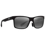 Maui Jim Lunettes de soleil Hoopili Matte Black Neutral Grey Mineral Superthin Présentation