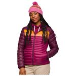 Cotopaxi Doudoune Fuego Down Hooded Jacket W Blackberry and Jam Présentation