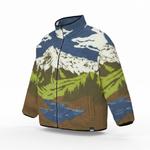 Picture Polaire Hafdals Zip Fleece Cloudy Landsc Sherpa Présentation