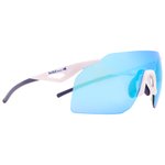 Red Bull Spect Lunettes de soleil Gabe Shiny White Blue Smoke Blue Mirror Présentation