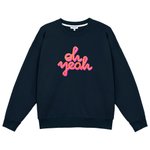 French Disorder Sweat Rosie Oh Yeah Tricotin Navy Présentation