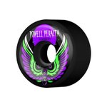 Powell Peralta Roues longboard skate Set de 4 Roues de Cruiser/Surfskate Powell Peralta Bomber III - Black - 60mm Profil