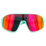 Moken Vision Lunettes de soleil Mini Rockett Mint Red Cat.3 Polarized Présentation