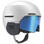 Scott Casque visière Blend Plus Ls White Présentation