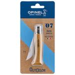 Opinel Couteaux (couverts) N°7 Inox Blister Hêtre Présentation