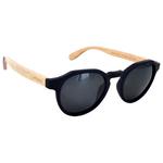 Moken Vision Lunettes de soleil Green Wood Black Wood Grey Polarized Présentation