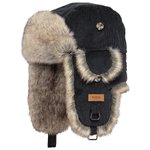 Barts Bonnet Rib Bomber Black Présentation