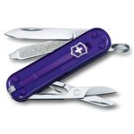 Victorinox Couteaux (couverts) Classic SD Translucide Persian Indigo Présentation