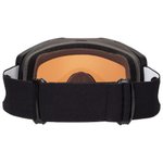 Oakley Masque de Ski Fall Line M Matte Black Prizm Persimmon Derrière