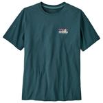 Patagonia Tee-shirt '73 Skyline Summit Blue Présentation