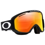 Oakley Masque de Ski O Frame 2.0 Pro Xm  Matte Black Fire Iridium + Persimmon Présentation