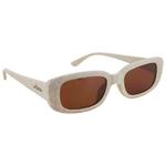 Moken Vision Lunettes de soleil Keala Ivory Brown Cat.3 Polarized Présentation