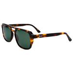 Binocle Eyewear Lunettes de soleil Chandler Shiny Tortoise Green Polarized Présentation