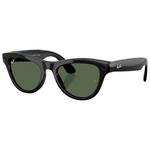 Ray Ban Lunettes de soleil Meta Skyler Gen 2 Shiny Black Green G-15 Présentation