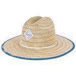 Hurley Chapeaux Women Diamond Straw Hat Mystic Navy White Présentation