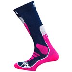 Curlynak Chaussettes Ski Explore Women Noir Rose Présentation