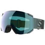 Salomon Masque de Ski Radium Green Gables Photo Multilayer Blue Présentation