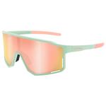 Cebe Lunettes de soleil Outflow Matt Light Green Rose Pink Mirror Présentation