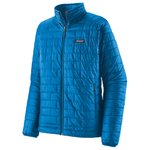 Patagonia Doudoune Nano Puff Jkt M's Endless Blue Présentation