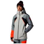 Rossignol Blouson Ski Hero 4 Way Stretch Insulated Light Grey Présentation