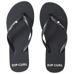 Rip Curl Tongs Premium Surf Bloom Open Black Présentation