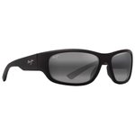 Maui Jim Lunettes de soleil Mauklele Matte Black Neutral Grey Mineral Superthin Présentation