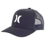 Hurley Casquettes Del Mar Trucker Black White Présentation