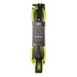 Ocean And Earth Leash Surf Diamond Flex Regular Lime Présentation