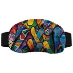 Foehnalpes Etui Masque Ski Goggle Liner Board Graffiti Présentation