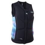 Ion Impact Vest Lunis Vest Front Zip Tropical Palm Glitch Présentation