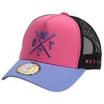 Watts Casquettes 2R-Tribe Junior Cap Hot Pink Bleached Denim Présentation