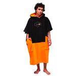 All-In Poncho Surf V-Flash Line Ponchos Black Apricot Présentation