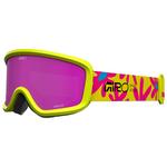 Giro Masque de Ski Chico 2.0 Yellow Flowers Amber Pink Présentation
