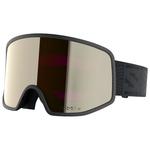 Salomon Masque de Ski Sentry Pro OTG Black Sigma Black Gold Présentation