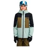 Quiksilver Blouson Ski Forever 20K Youth Iceberg Green Présentation