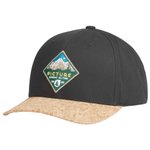 Picture Casquettes Pakowa Bb Cap Black Présentation