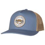 Salty Crew Casquettes Jimmy Trucker Pilot Blue Khaki Présentation