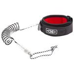 Ocean And Earth Leash Bodyboard Moulded Coil Bicep Black Présentation