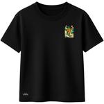 Bleubird Tee-shirt Pete The Penguin Aw26 Black Présentation