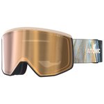 Atomic Masque de Ski Four Pro L Hd Photo Maven Amber Gold Présentation