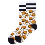 American Socks Chaussettes The Classics Mid High Burger Mania Présentation