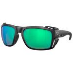 Costa Del Mar Lunettes de soleil King Tide 8 Black Pearl Green Mirror Polarized Présentation