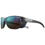 Julbo Lunettes de soleil Camino M Translucide Brillant Noir Gris Reactiv 2-4 Présentation