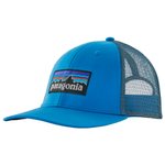 Patagonia Casquettes P-6 Logo Lopro Trucker Hat Vessel Blue Présentation