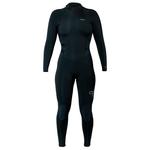 Xcel Combinaison Intégrale Axis Back Zip 3/2Mm Black / Palm Monstera Print Présentation