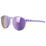 Julbo Lunettes de soleil Joliet Translucide Brillant Violet Violet Mat Spectron 3 Présentation