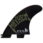 Fcs Ailerons Surf II Mayhem Pivot Pc Tri Fins Moss Présentation