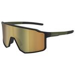 Cebe Lunettes de soleil Outflow Matt Black Kaki Bronze Mirror Présentation